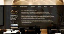 Desktop Screenshot of myra-restaurant.de